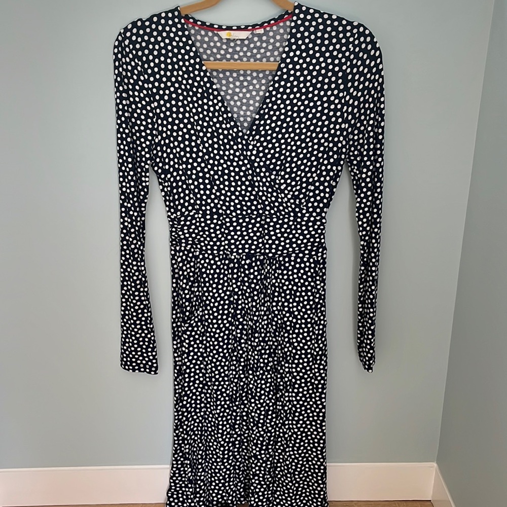 Boden polka dot dress